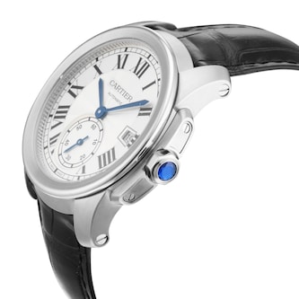 Pre-Owned Cartier Calibre De 38mm Stainless Steel Pre-Owned Cartier Calibre De 38mm Stainless Steel