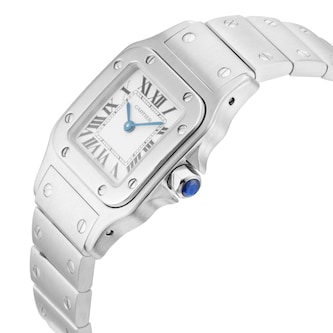 Pre-Owned Cartier Santos Galbee 24MM Stainless Steel Pre-Owned Cartier Santos Galbee 24MM Stainless Steel