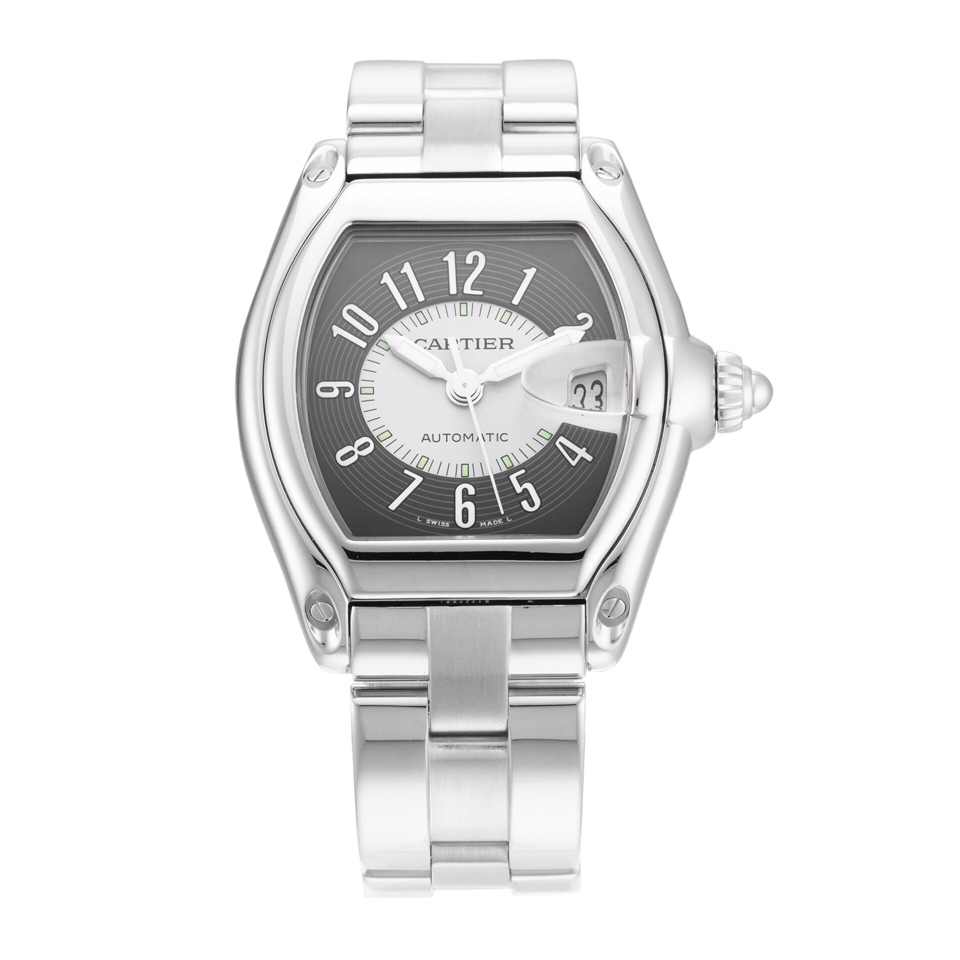 Pre-Owned Cartier Roadster 37mm Stainless Steel