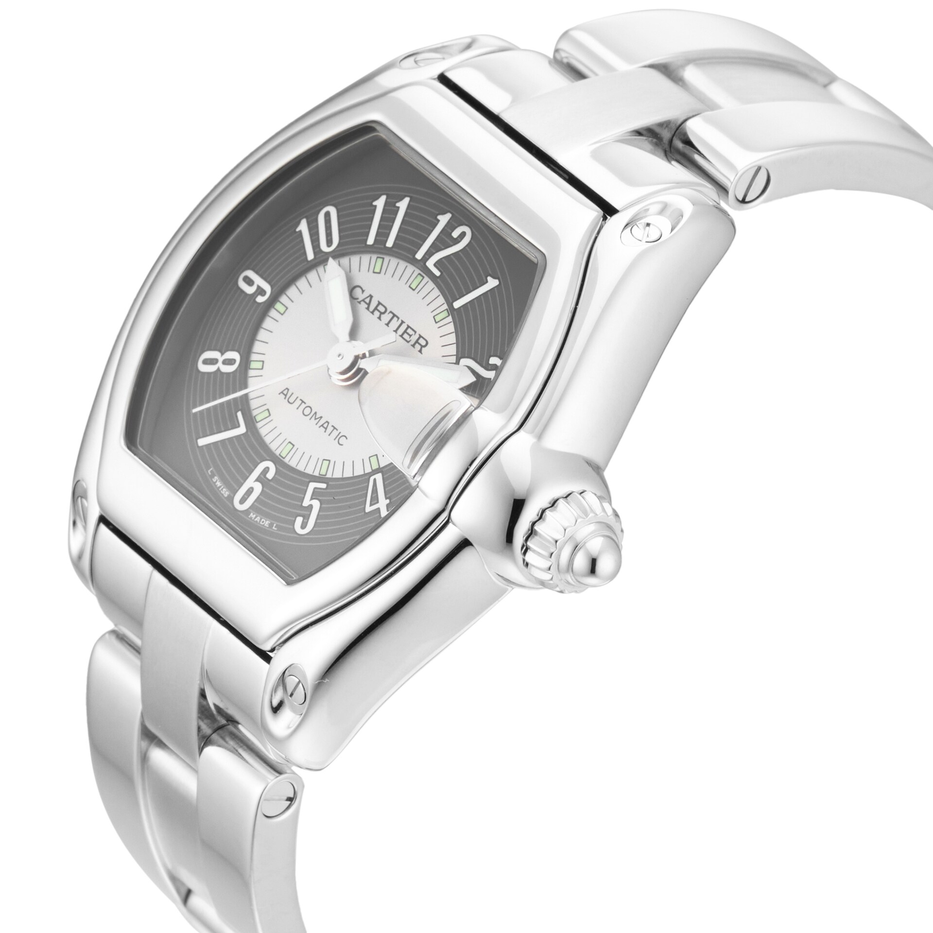 Pre-Owned Cartier Roadster 37mm Stainless Steel