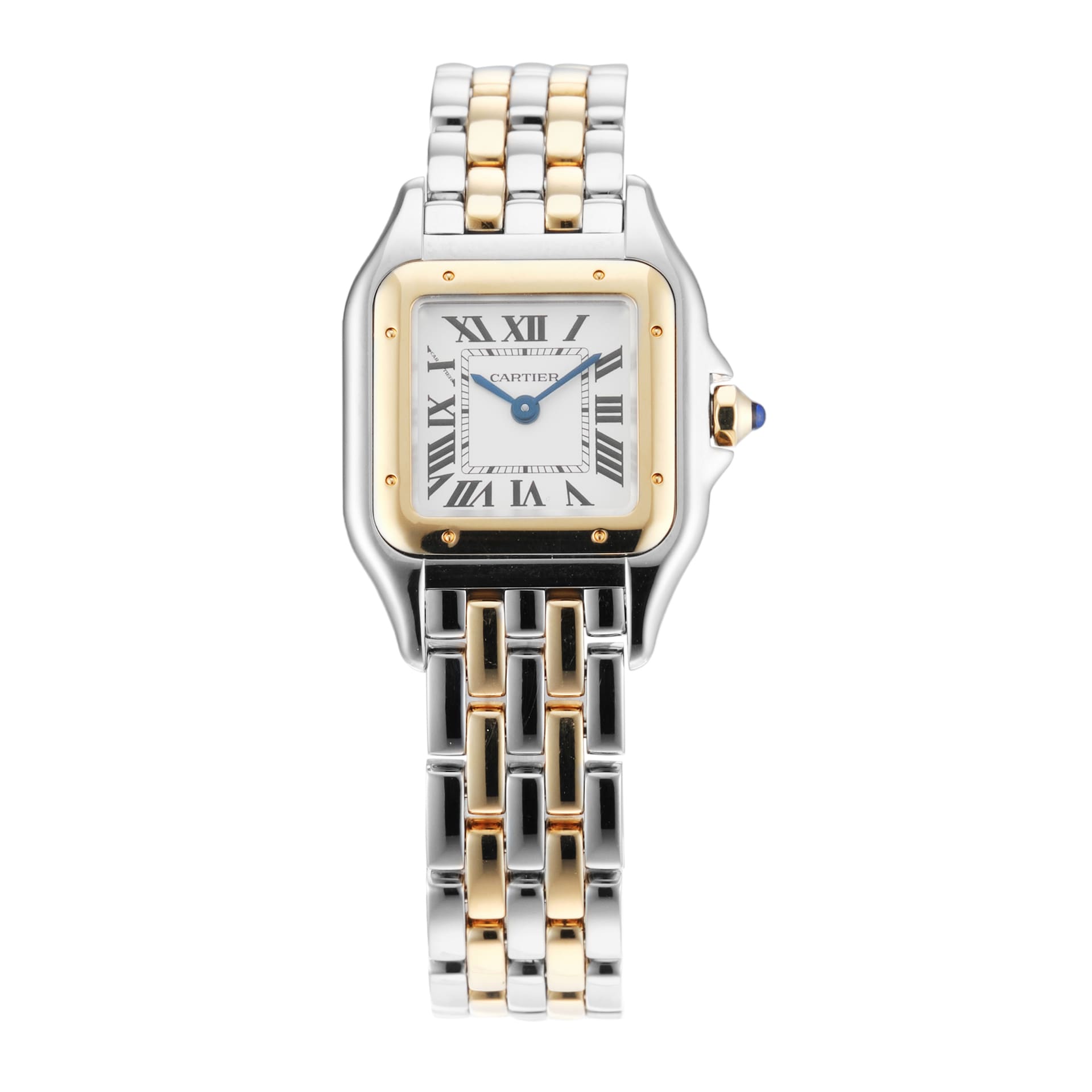 Pre-Owned Cartier Panthere De 23MM Stainless Steel and Yellow Gold