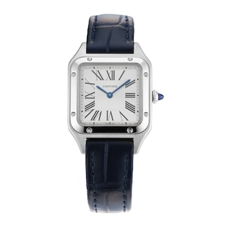 Pre-Owned Cartier Santos Dumont 27.5mm Stainless Steel Pre-Owned Cartier Santos Dumont 27.5mm Stainless Steel