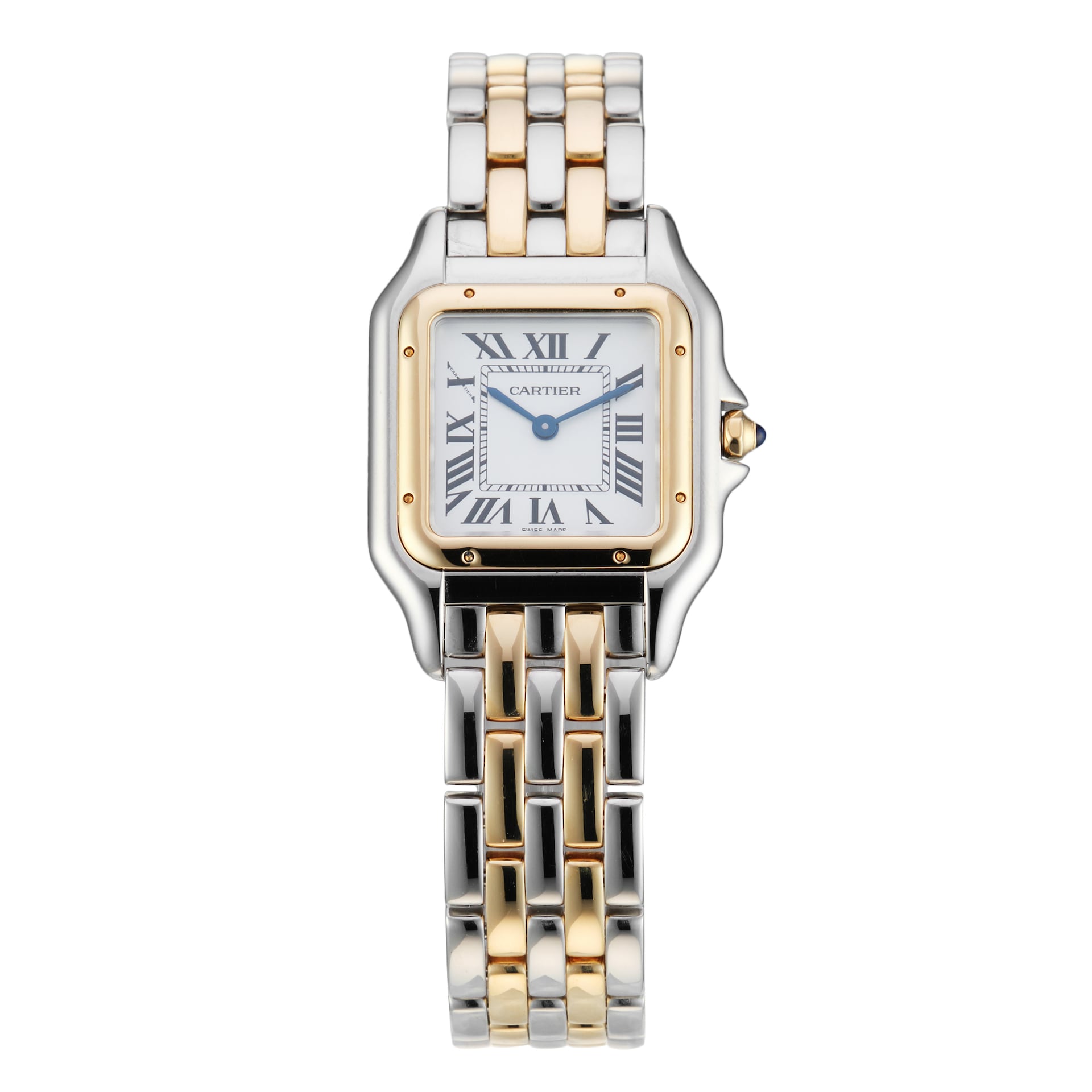 Pre-Owned Cartier Panthere 29mm Stainless Steel and Yellow Gold