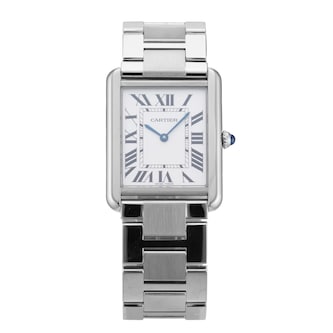 Pre-Owned Cartier Tank Solo 27.4mm Stainless Steel Pre-Owned Cartier Tank Solo 27.4mm Stainless Steel