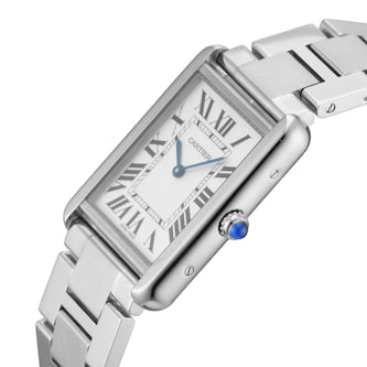 Pre-Owned Cartier Tank Solo 27.4mm Stainless Steel Pre-Owned Cartier Tank Solo 27.4mm Stainless Steel