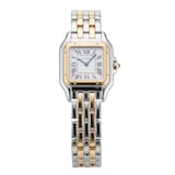 Pre-Owned Cartier Panthere 29mm Stainless Steel and Yellow Gold