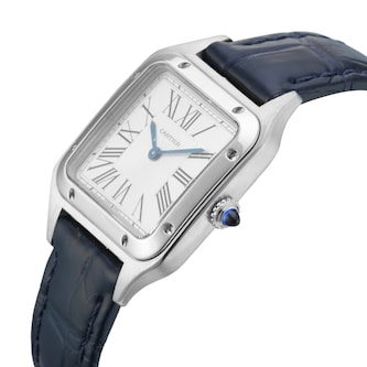 Pre-Owned Cartier Santos Dumont 27.5mm Stainless Steel Pre-Owned Cartier Santos Dumont 27.5mm Stainless Steel