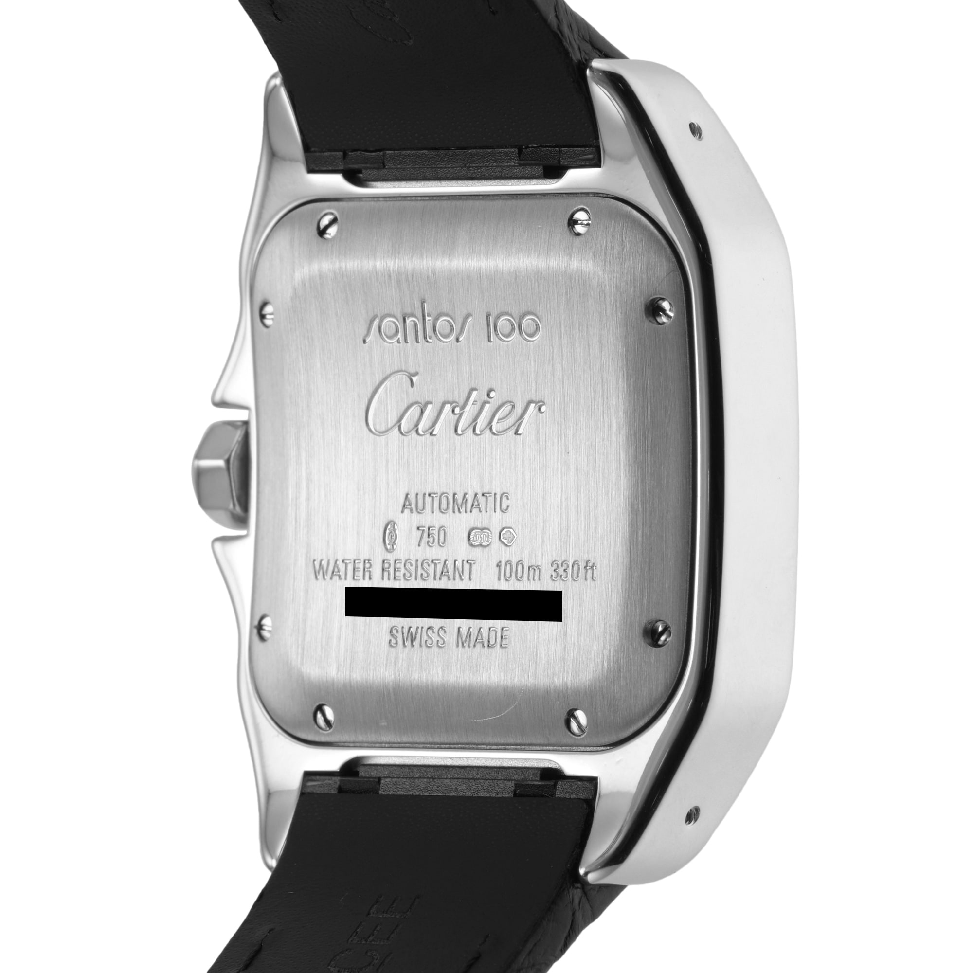 Pre-Owned Cartier Santos 100 33mm White Gold