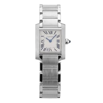 Pre-Owned Cartier Tank Francaise 20.5mm Stainless Steel Pre-Owned Cartier Tank Francaise 20.5mm Stainless Steel