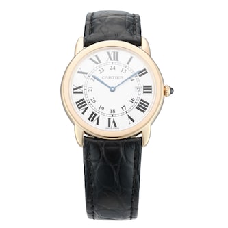 Pre-Owned Cartier Ronde Solo De 36mm Yellow Gold Pre-Owned Cartier Ronde Solo De 36mm Yellow Gold