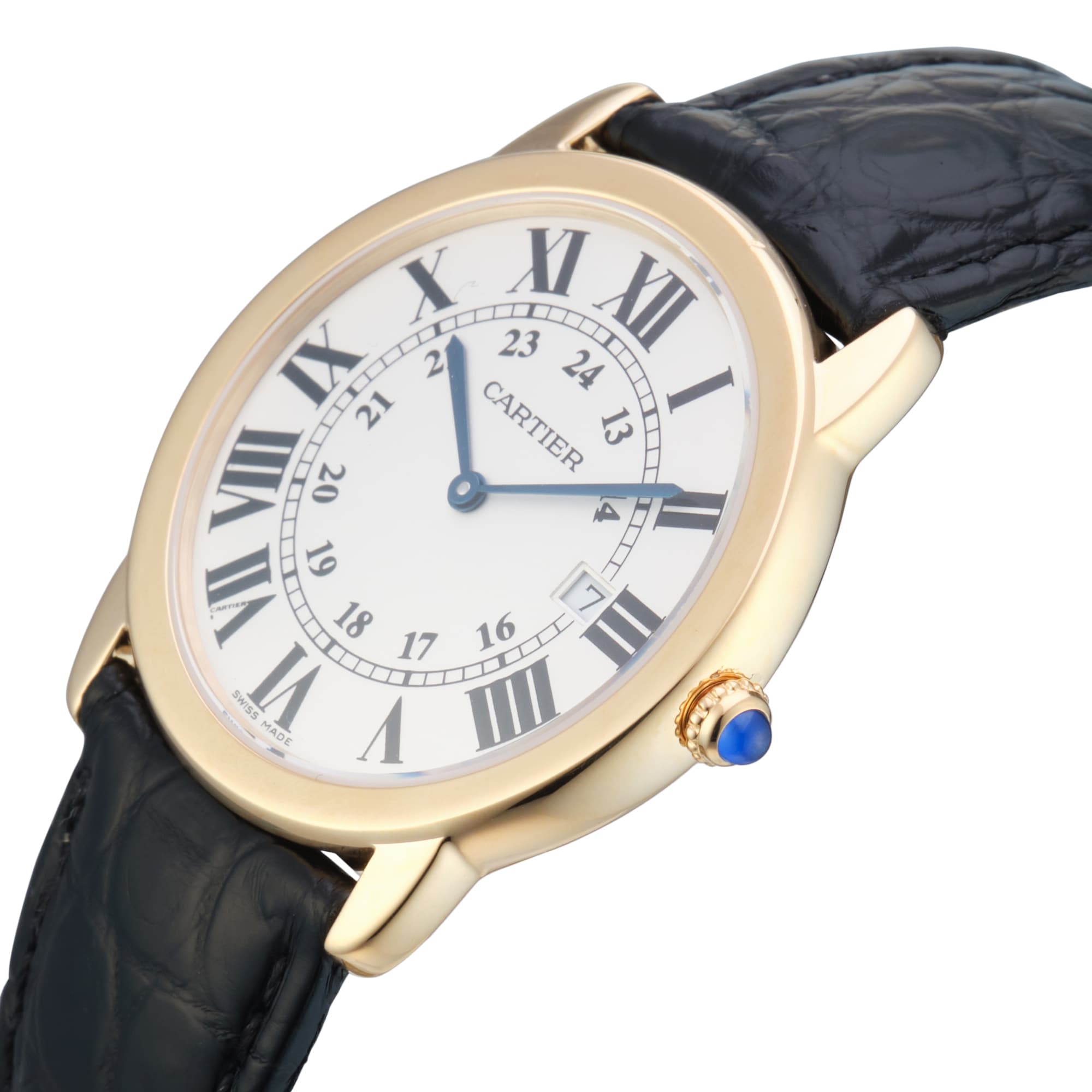 Pre-Owned Cartier Ronde Solo De 36mm Yellow Gold Pre-Owned Cartier Ronde Solo De 36mm Yellow Gold