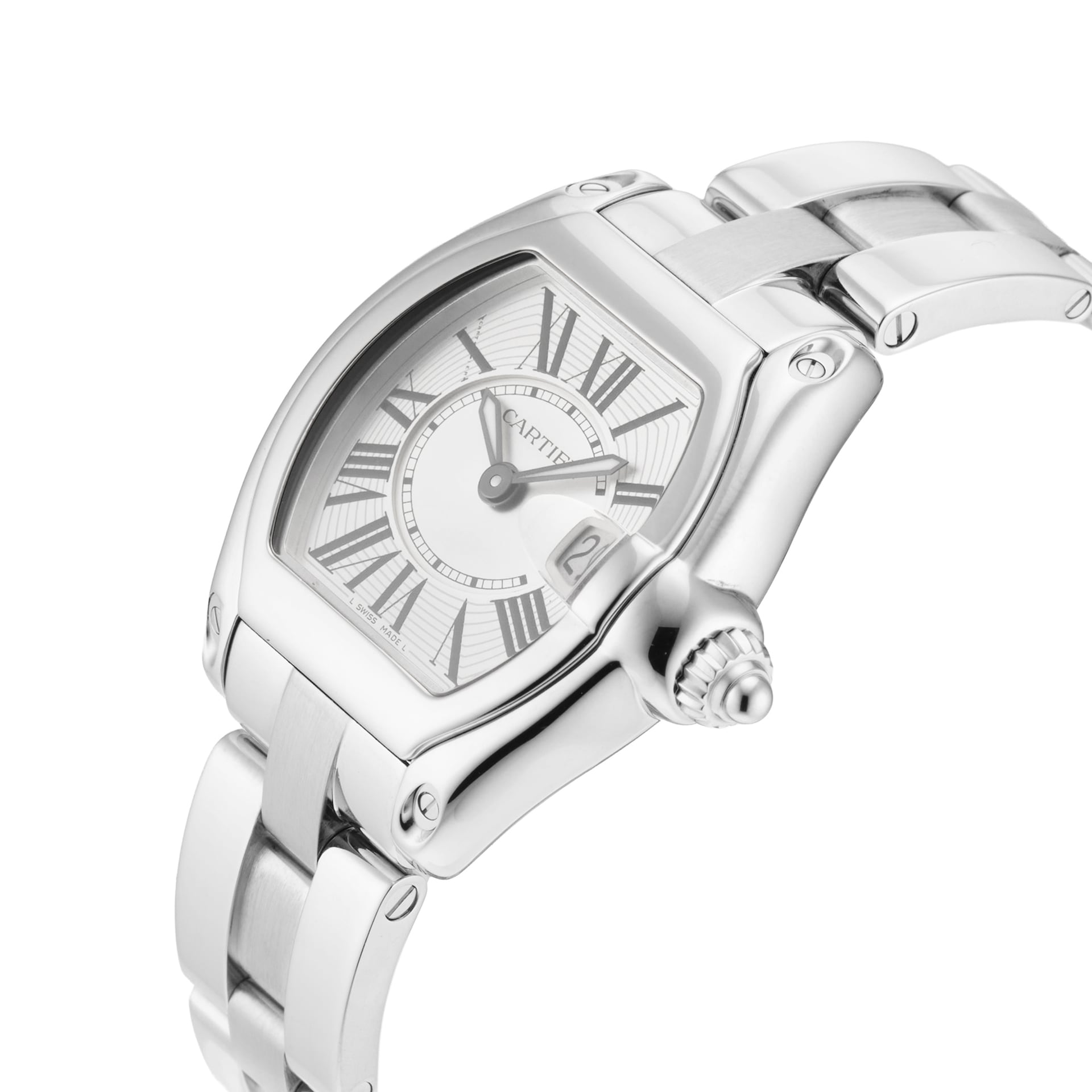 Pre-Owned Cartier Roadster 36mm Stainless Steel