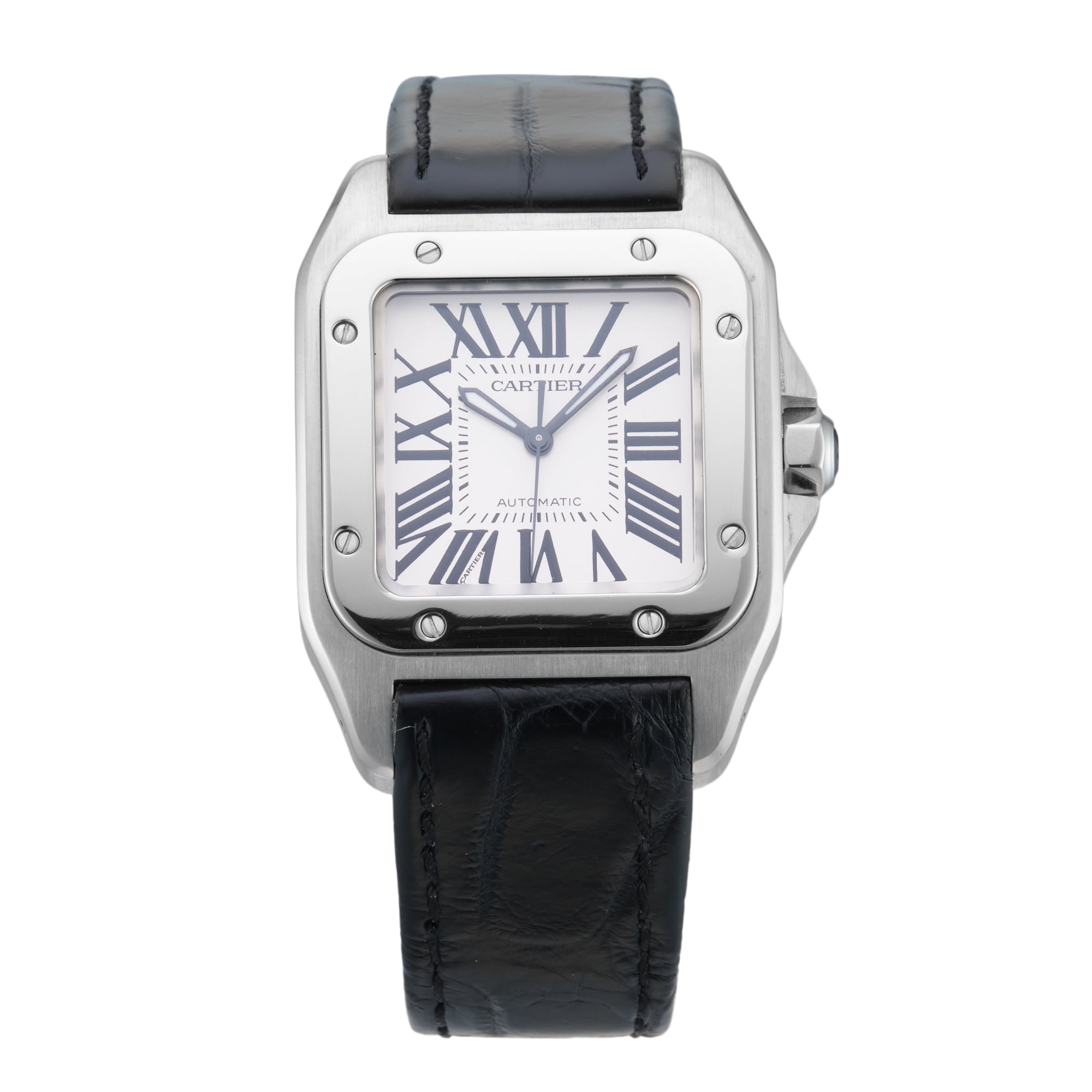 Pre-Owned Cartier Santos 35mm Stainless Steel
