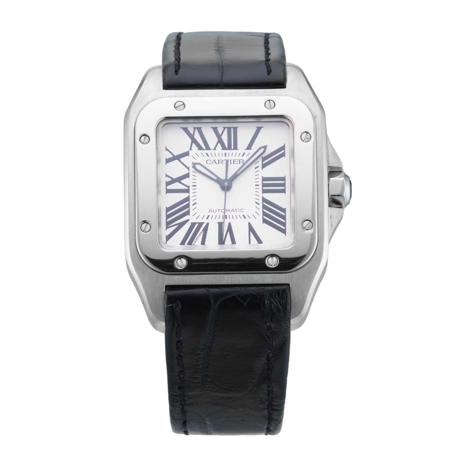 Pre-Owned Cartier Santos 35mm Stainless Steel