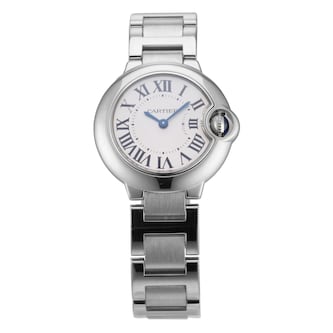Pre-Owned Cartier Ballon Bleu 28.6mm Stainless Steel Pre-Owned Cartier Ballon Bleu 28.6mm Stainless Steel