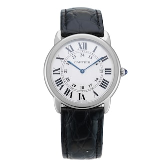 Pre-Owned Cartier Ronde Solo Quartz 36mm Stainless Steel Pre-Owned Cartier Ronde Solo Quartz 36mm Stainless Steel