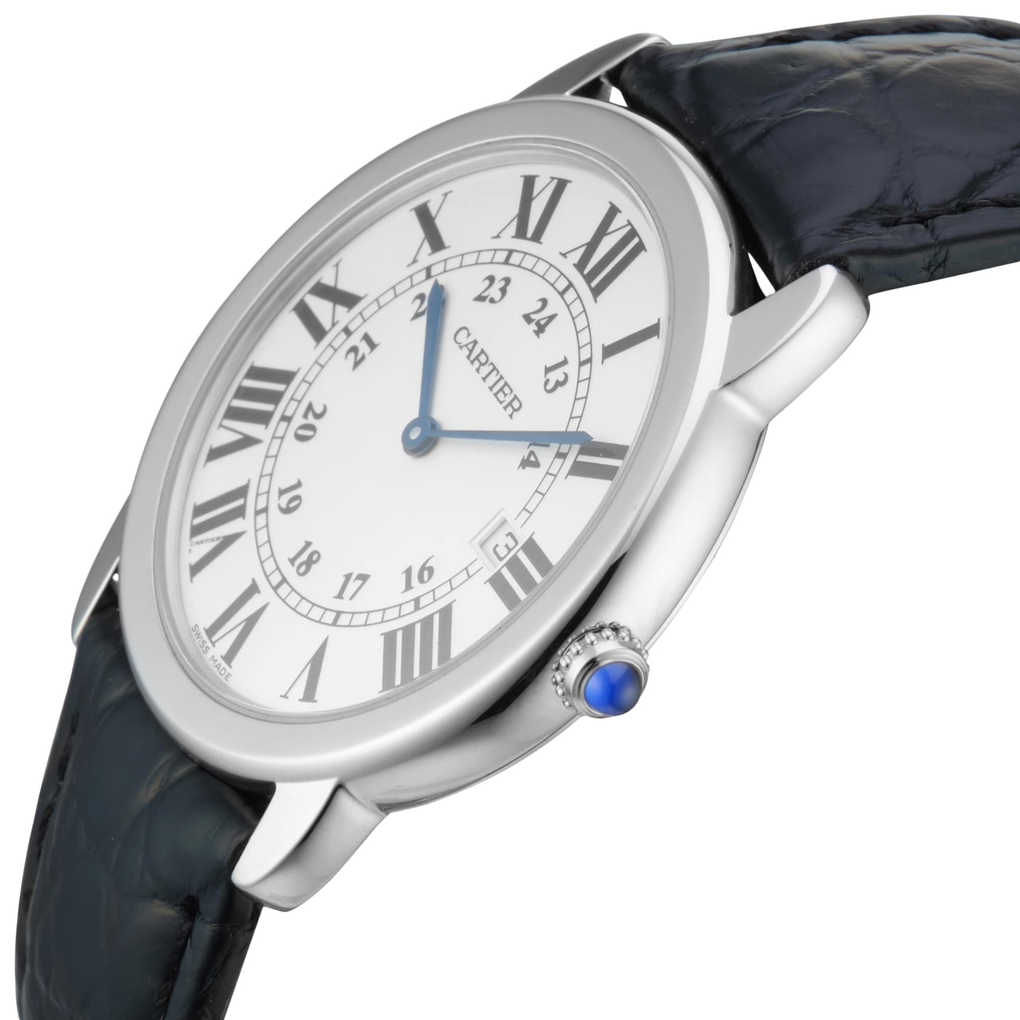 Pre-Owned Cartier Ronde Solo Quartz 36mm Stainless Steel Pre-Owned Cartier Ronde Solo Quartz 36mm Stainless Steel