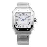 Pre-Owned Cartier Santos de 40mm Large Model Automatic Stainless Steel