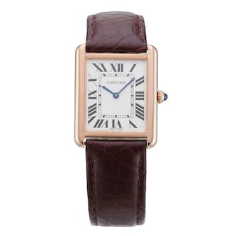 Pre-Owned Cartier Tank Solo 27mm Rose Gold Pre-Owned Cartier Tank Solo 27mm Rose Gold
