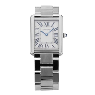 Pre-Owned Cartier Tank Solo 27.4mm Stainless Steel Pre-Owned Cartier Tank Solo 27.4mm Stainless Steel