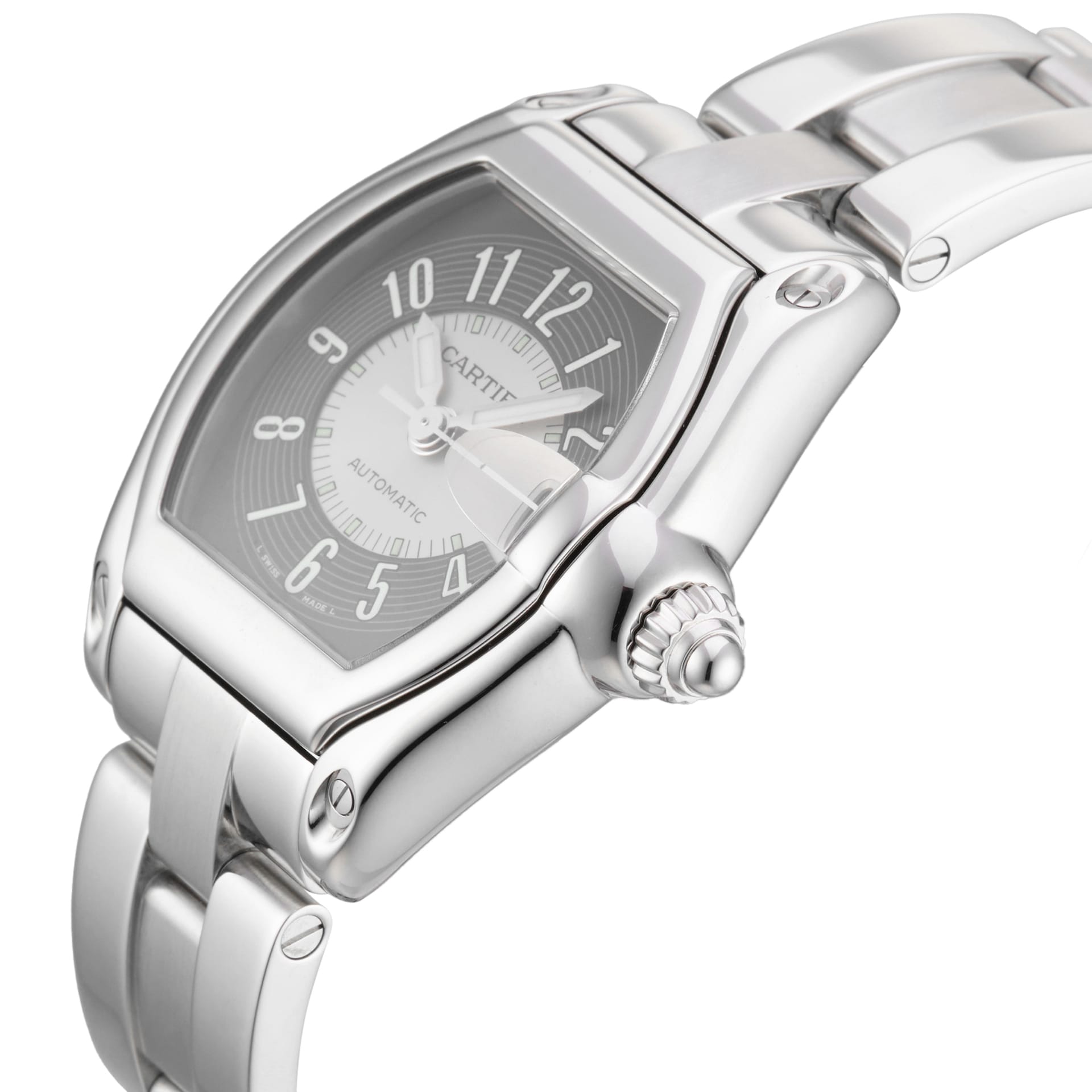 Pre-Owned Cartier Roadster 37mm Stainless Steel Pre-Owned Cartier Roadster 37mm Stainless Steel