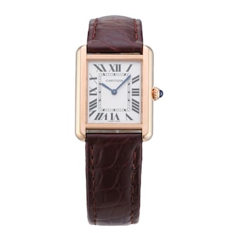 Pre-Owned Cartier Tank Solo 24.4mm Rose Gold Pre-Owned Cartier Tank Solo 24.4mm Rose Gold