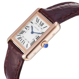 Pre-Owned Cartier Tank Solo 24.4mm Rose Gold