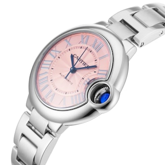 Pre-Owned Cartier Ballon Bleu De 33mm Stainless Steel