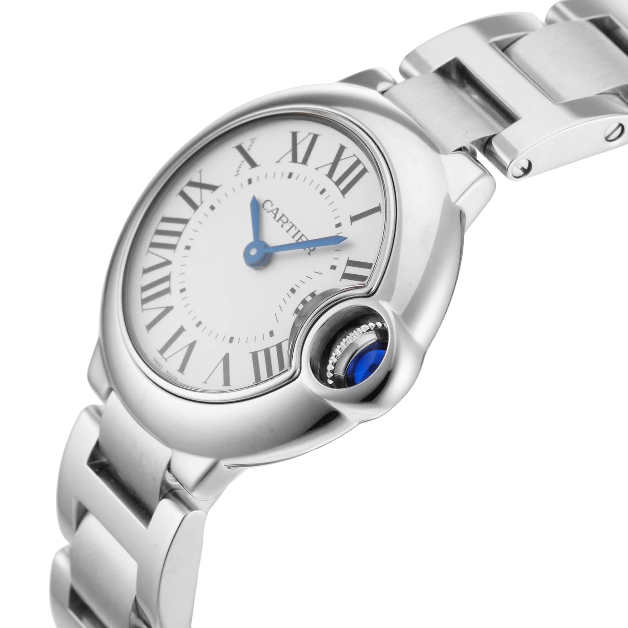 Pre-Owned Cartier Ballon Bleu 28.6mm Stainless Steel