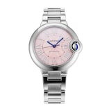 Pre-Owned Cartier Ballon Bleu De 33mm Stainless Steel