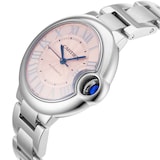 Pre-Owned Cartier Ballon Bleu De 33mm Stainless Steel