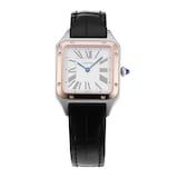 Pre-Owned Cartier Santos-Dumont Small Model 27.5mm Quartz Stainless Steel