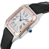 Pre-Owned Cartier Santos-Dumont Small Model 27.5mm Quartz Stainless Steel