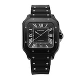 Pre-Owned Cartier Santos De 39.8mm Stainless Steel