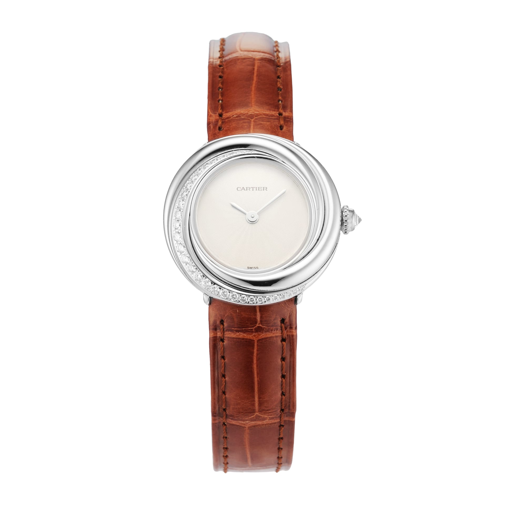 Pre-Owned Cartier Trinity 27.5mm White Gold