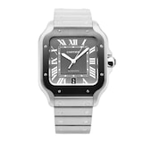 Pre-Owned Cartier Santos De 39.8mm Stainless Steel