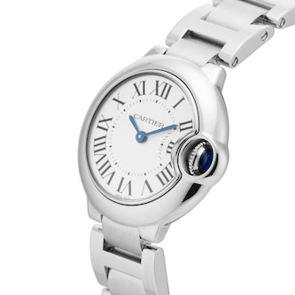 Pre-Owned Cartier Ballon Bleu 28.6mm Stainless Steel