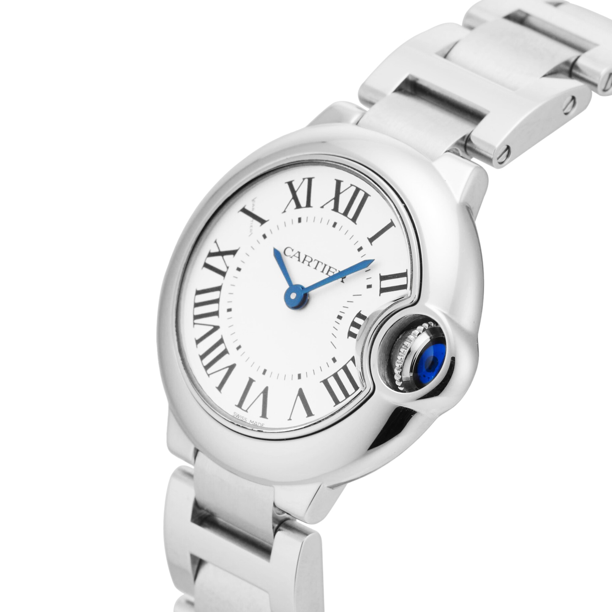 Pre-Owned Cartier Ballon Bleu 28.6mm Stainless Steel