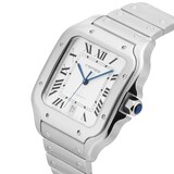 Pre-Owned Cartier Santos de 40mm Large Model Automatic Stainless Steel