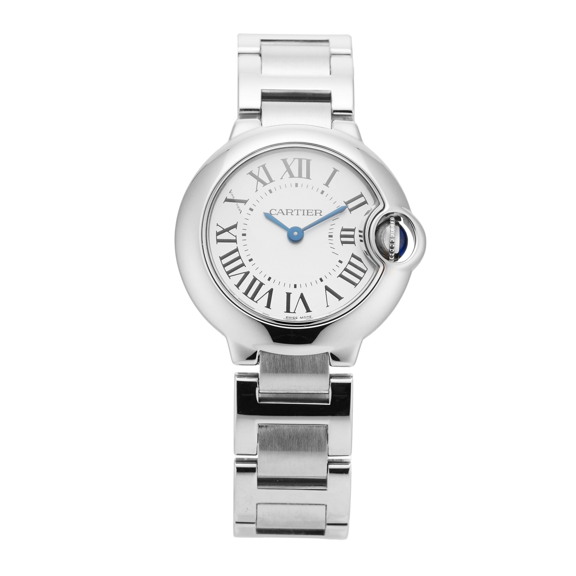 Pre-Owned Cartier Ballon Bleu 28.6mm Stainless Steel