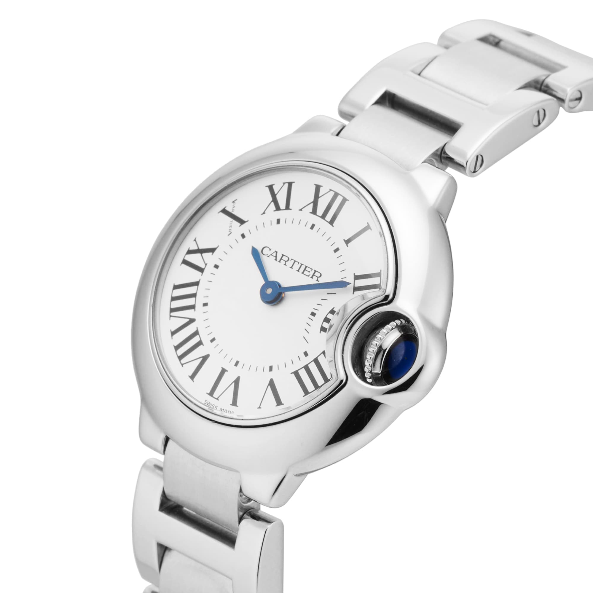 Pre-Owned Cartier Ballon Bleu 28.6mm Stainless Steel