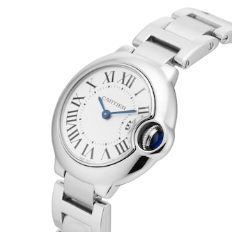 Pre-Owned Cartier Ballon Bleu 28.6mm Stainless Steel