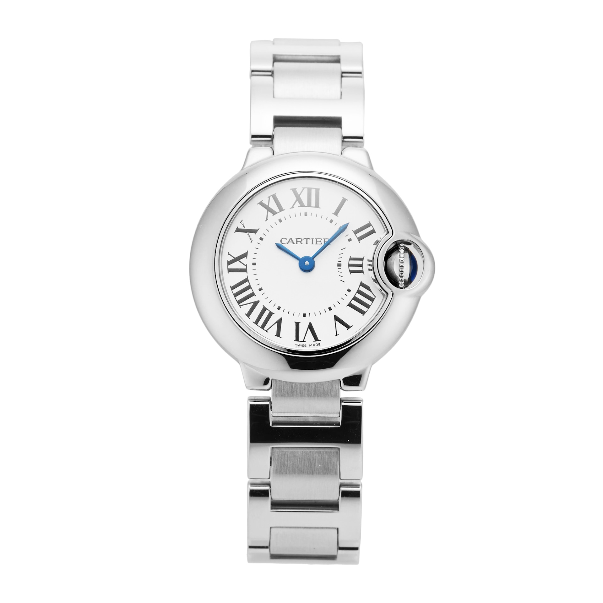 Pre-Owned Cartier Ballon Bleu 28.6mm Stainless Steel