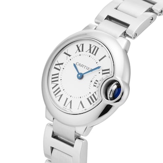 Pre-Owned Cartier Ballon Bleu 28.6mm Stainless Steel