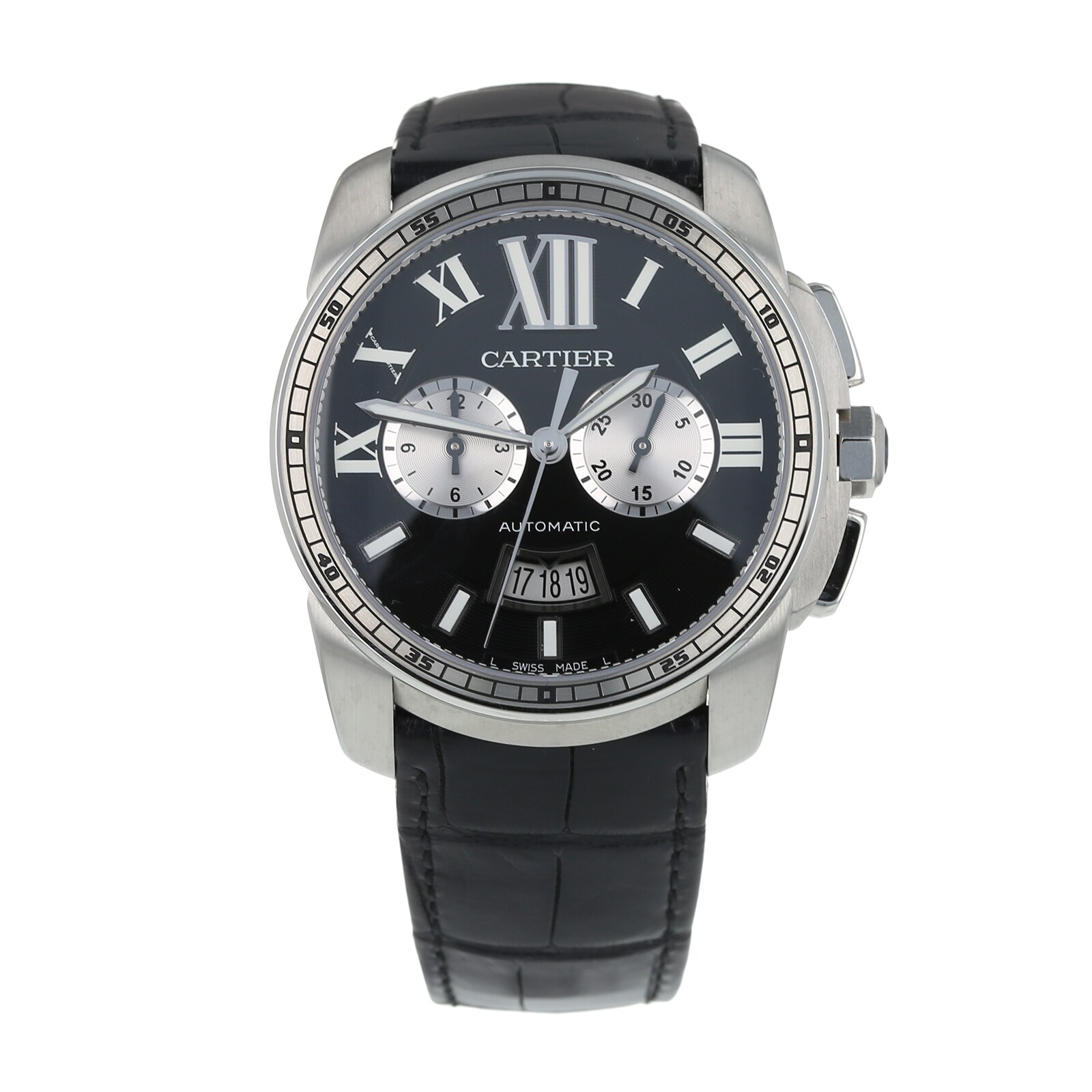 Pre-Owned Cartier Pre-Owned Cartier Calibre de Cartier Mens Watch W7100060/ 3578