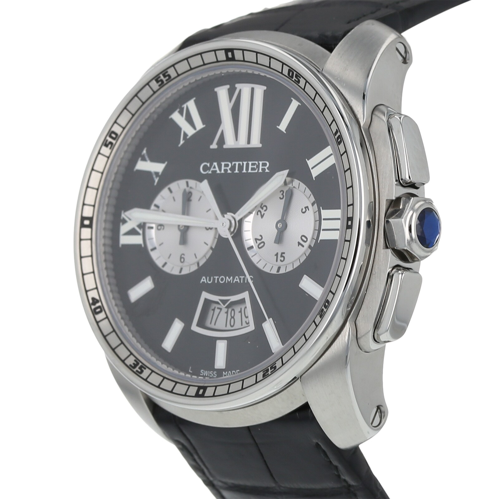 Pre-Owned Cartier Pre-Owned Cartier Calibre de Cartier Mens Watch W7100060/ 3578