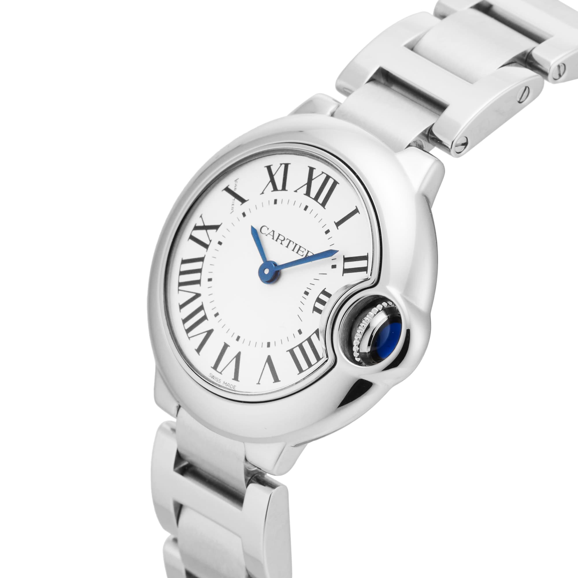 Pre-Owned Cartier Ballon Bleu 28.6mm Stainless Steel