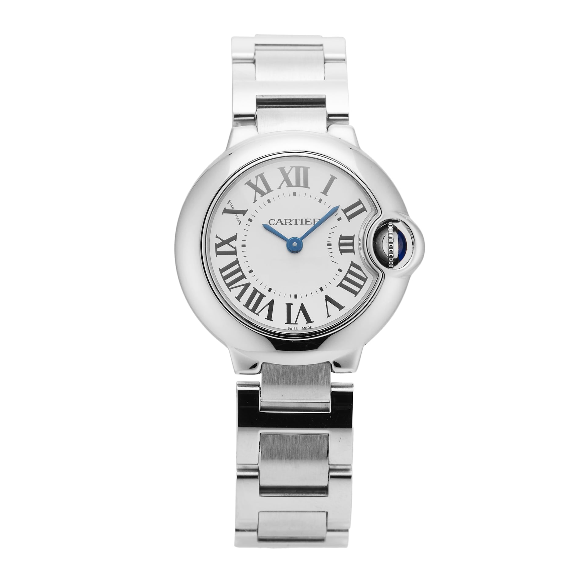 Pre-Owned Cartier Ballon Bleu 28.6mm Stainless Steel