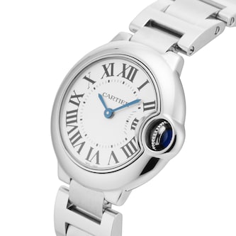 Pre-Owned Cartier Ballon Bleu 28.6mm Stainless Steel