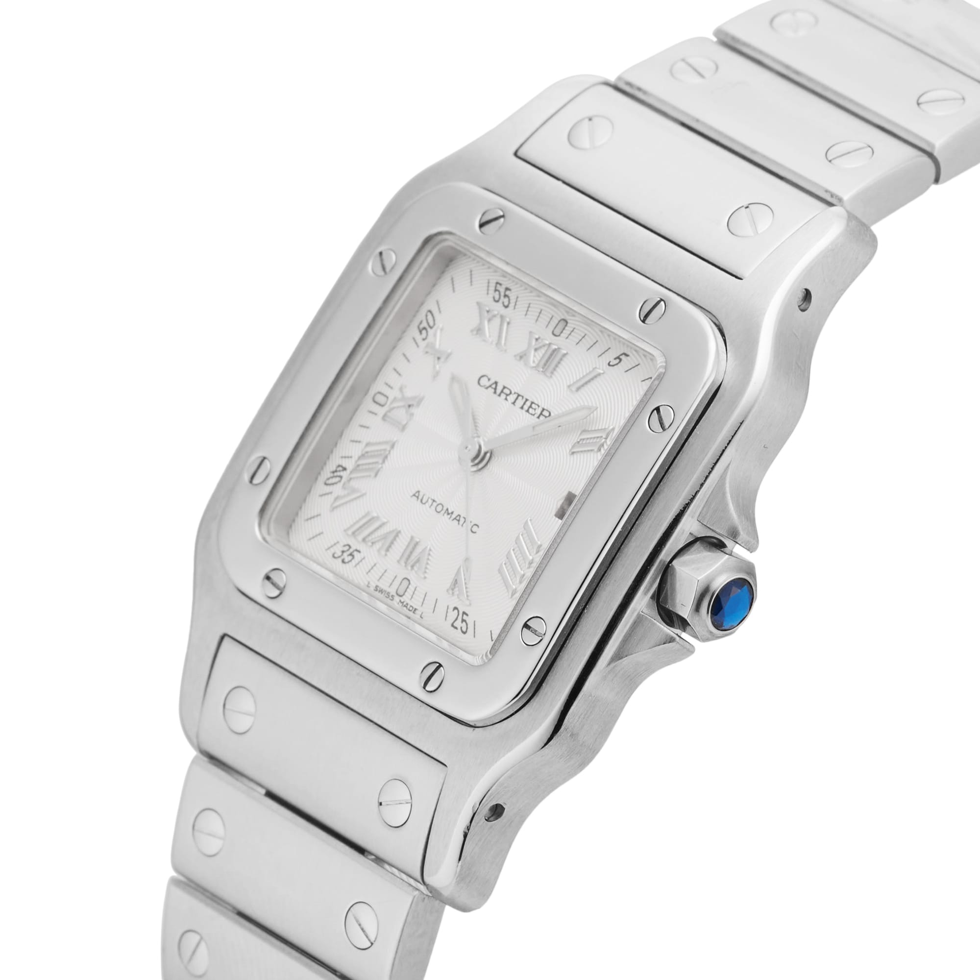 Pre-Owned Cartier Santos Galbee 29mm Stainless Steel